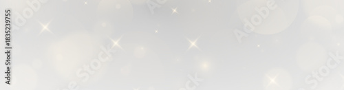 Shiny Golden Sparkle with Abstract Magical Glow, Glitter Dust and Bright Light Effect