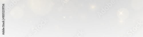 Magical Christmas Glow with Golden Spark, Bright Shine, Glittering Dust and Sparkle Bokeh