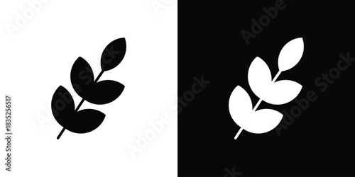 Wheat icons pictogram. Vector isolated shape in modern doodle style.