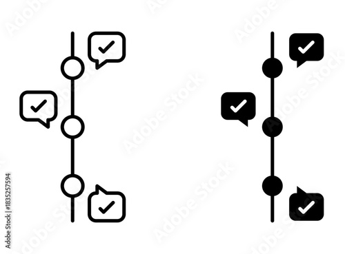 Workflow editable line icon