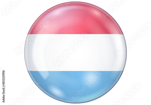 Luxembourg National Flag Glossy Round Button Icon Isolated on White Background Free Download Luxembourg National Flag Glossy Round Button Icon Isolated on White Background - GFXLoad