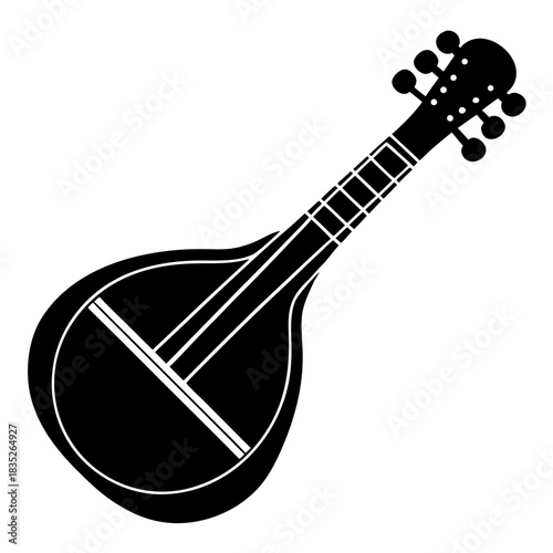 guitar icon vector illustration