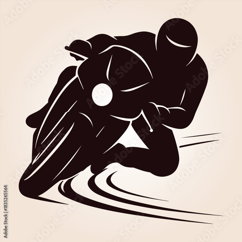 Motorcycle Vector Silhouette, Classic Silhouette Of A Motorcycle, Vintage Cruiser Motorcycle, Vintage Motorcycle Vector Silhouette, Motorcycle Silhouette.