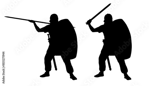 Foto Germanic warriors