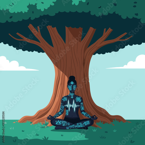 pohon hutan tembok tinggi air ikan wanita hewan tumbuhan kabel menuntai api air