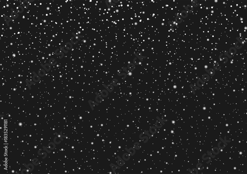 Winter Snowfall Background