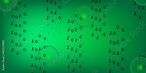 Dark Green, Yellow vector template with math simbols. Illustration with Numeral symbols on abstract template. Template for cell phone backgrounds.