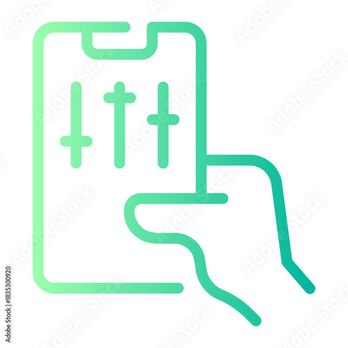 controls gradient icon