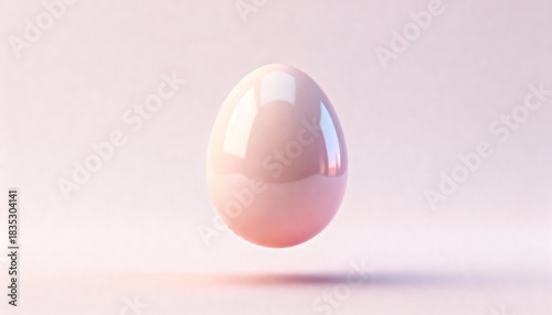 Light pastel Easter egg floating, soft and festive spring scene, perfect for Easter, holiday, seasonal, decoration, family, and lifestyle photography, illustration, or creative projects.
