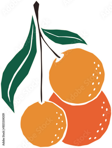 Oranges Sticker