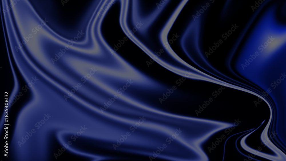 Obraz premium blue silk background