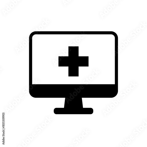 電子カルテをイメージした医療系アイコン