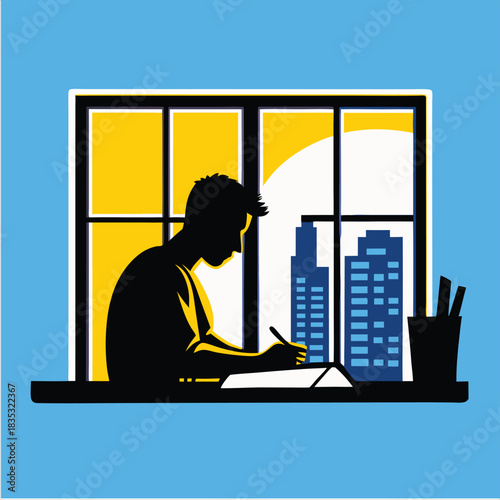 construction worker in the building