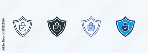 Secured Multiple Style Icon Collection