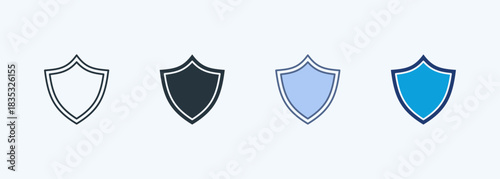Shield Multiple Style Icon Collection