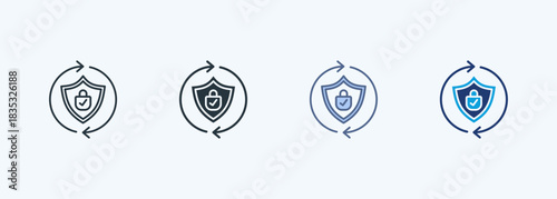 Protection Multiple Style Icon Collection