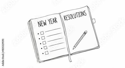 New Year's Resolutions List Achieving Goals and Personal Growth in the New Year