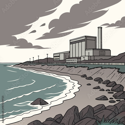 a gentle christmas scene depicts santa claus kindly offering seeds to a small black bird in a snowy landscape