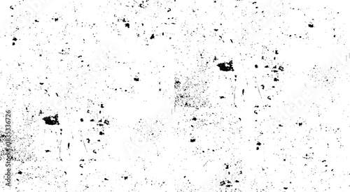 Art rough stylized texture banner, wallpaper. Backdrop with spots, cracks, dots, chips print or design.