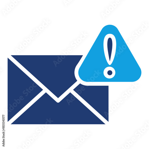 Spam Blue Color Icon