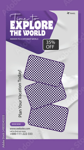 Explore the world with us plan your next adventure and discover amazing destinations with special offers.
Time to explore the world with an exciting travel offer featuring waterfalls beaches and peopl