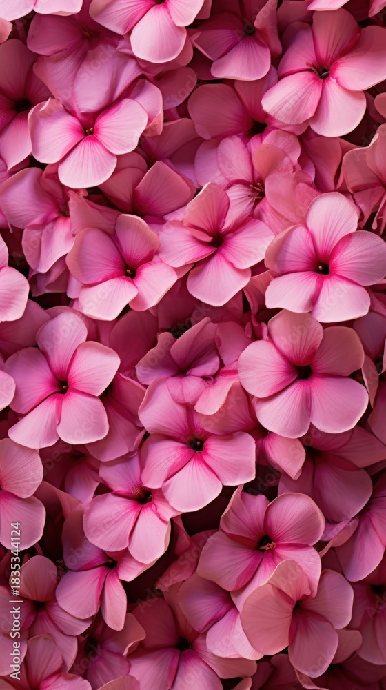 Obraz premium Pink hibicus flowers wall backgrounds petal plant.