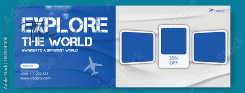 Explore the world with us plan your next adventure and discover amazing destinations with special offers.
Time to explore the world with an exciting travel offer featuring waterfalls beaches and peopl