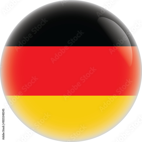 Free Download Germany  flag in Circular Format - GFXLoad