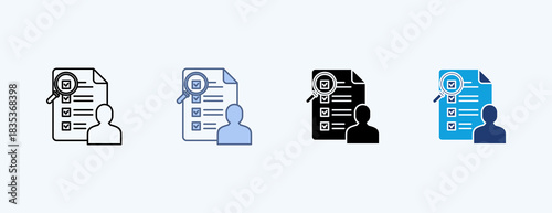 Compliance Multiple Icon Illustration Vector