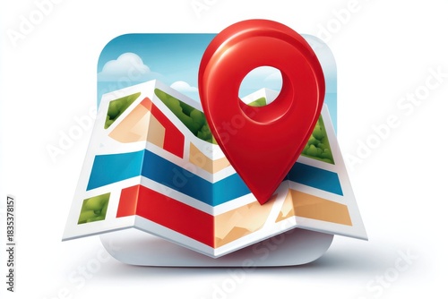 Open book with a 3D location pin over a beach map, symbolizing travel, discovery, and navigation Free Download Open book with a 3D location pin over a beach map, symbolizing travel, discovery, and navigation - GFXLoad