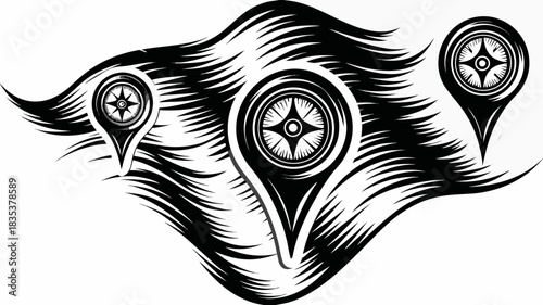 vector illustration of a bird