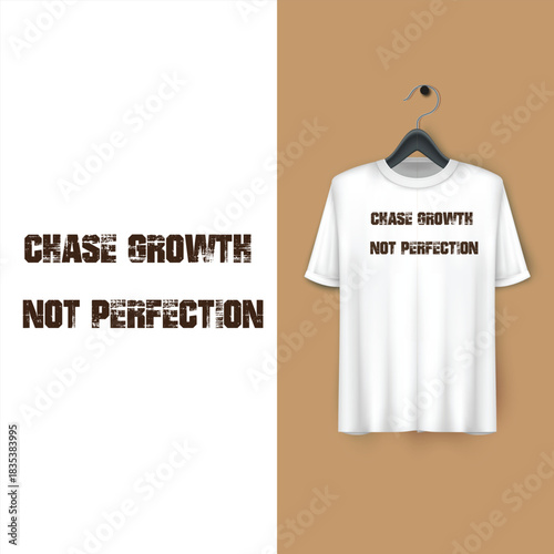 Minimalist Flat Vector Typography Word Design for Modern T-Shirt Print and Branding