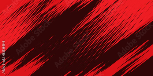 black red dragon decal brush fire volcano lava sakura Asia Japan anime style illustration sporty background. modern