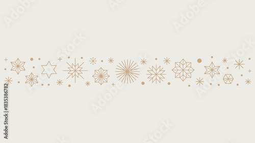 Delicate and whimsical celestial pattern with stars moons and sun motifs on a soft cream background creating a dreamy and ethereal aesthetic for design and decoration