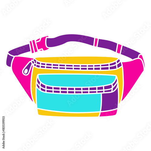 Fanny pack flat