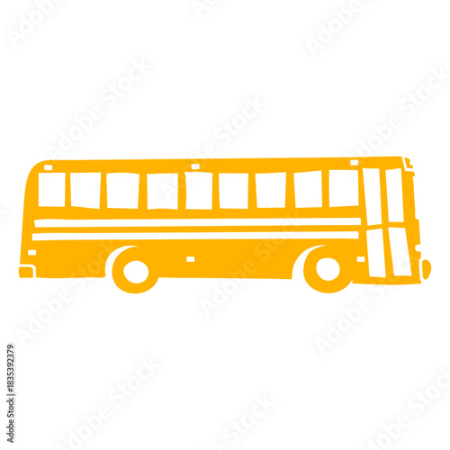 Short school bus cut out