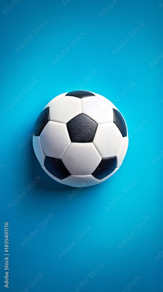 Naklejka premium Pro Training Soccer Ball: Premium Quality for Competitive Play
