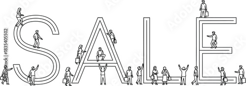 Sale promotion discount offer shopping retail marketing advertising consumerism event