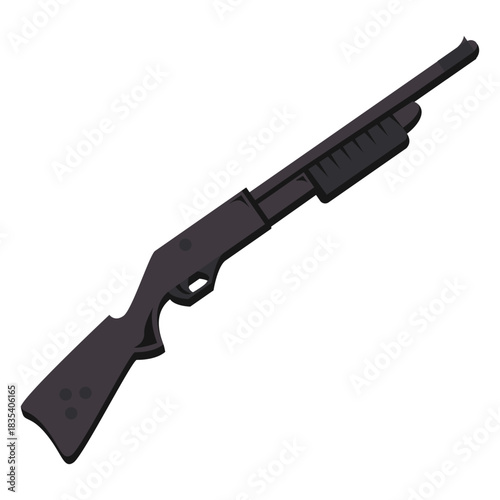 Shotgun semi flat weapons