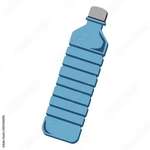 Water semi flat bottle