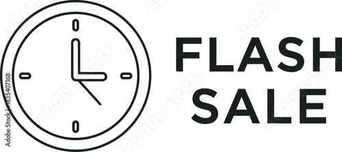 Flash sale time clock limited offer promotion discount urgency shopping deal now