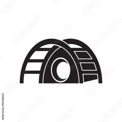 Playground Icon Silhouette Illustration. Children Vector Graphic Pictogram Symbol Clip Art. Doodle Sketch Black Sign.