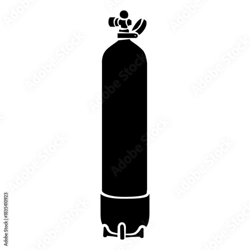 Air tank scuba diving gear