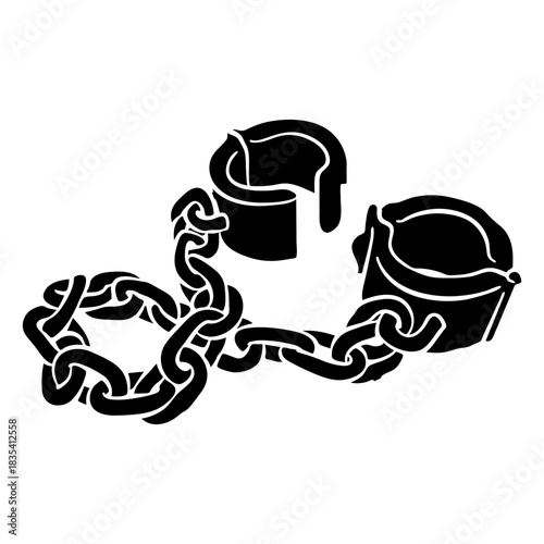 Detailed shackles icon