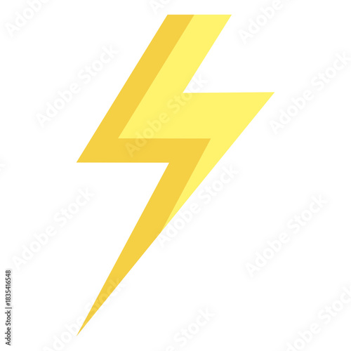 Lightning bolt simple cartoon icon Free Download Lightning bolt simple cartoon icon - GFXLoad