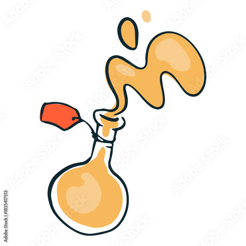 Role play games potion bottle