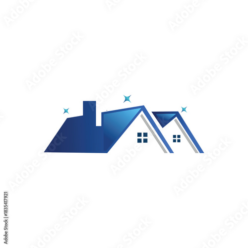 real estate house logo template