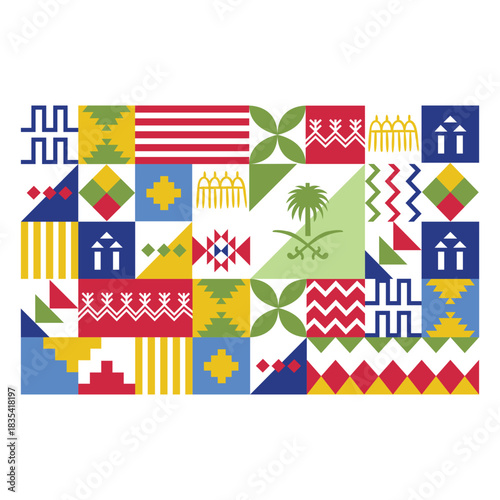 Saudi Arabian Traditional Pattern