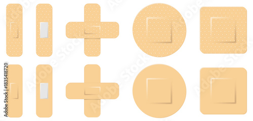 Set of medical bandage