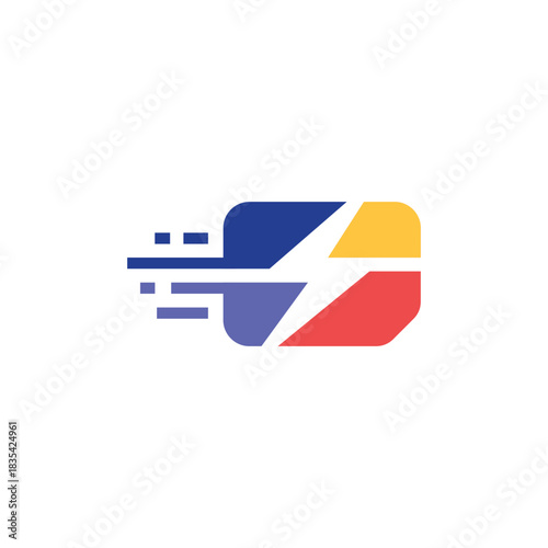 electric card bolt logo